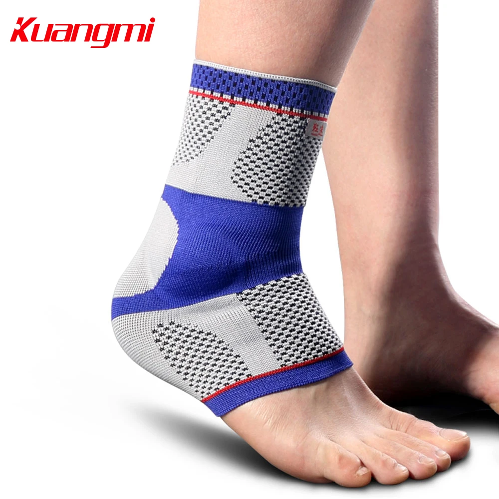 Kuangmi 1 Piece Gel Sport Ankle Brace flat knitting machine Knitting