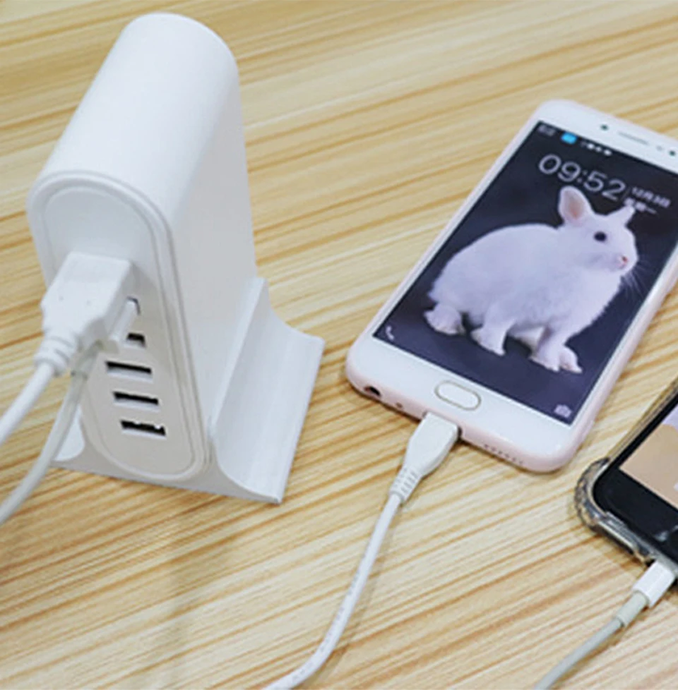 6USB Mobile Phone Charger 5V2A Output EU UK US AU Travel Universal Conversion Plug Socket Multi-port Charging For Electronic (8)