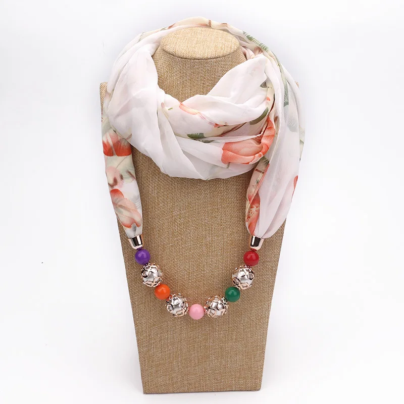 Женский шарф с кулоном LaMaxPa кольцо Ювелирное Украшение|scarf mujer|scarf femalependant scarves |
