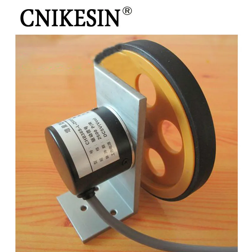 

Rotary encoder meter wheel bracket encoder encoder and a meter wheel bracket can matching 300/360/400/600 pulse& AB two encoder