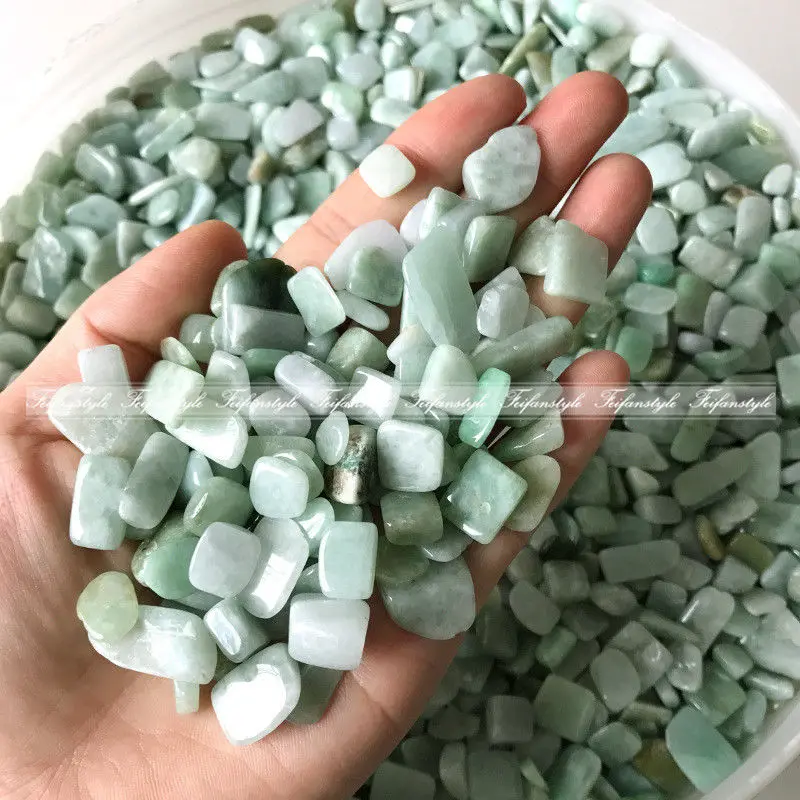 

50g Natural Emerald Gravel Quartz Bulk Tumbled Stones Crystal Healing Reiki natural stones and minerals