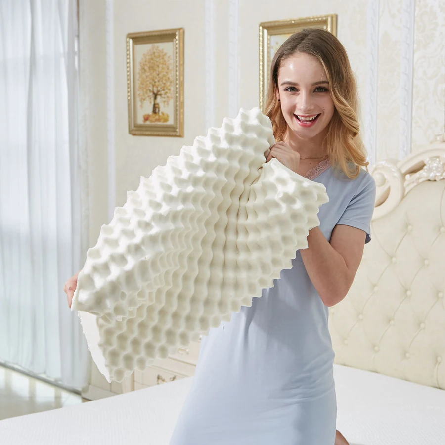 Ортопедический латекс подушка для глубокого сна с наволочкой 2018|orthopedic pillow|sleeping