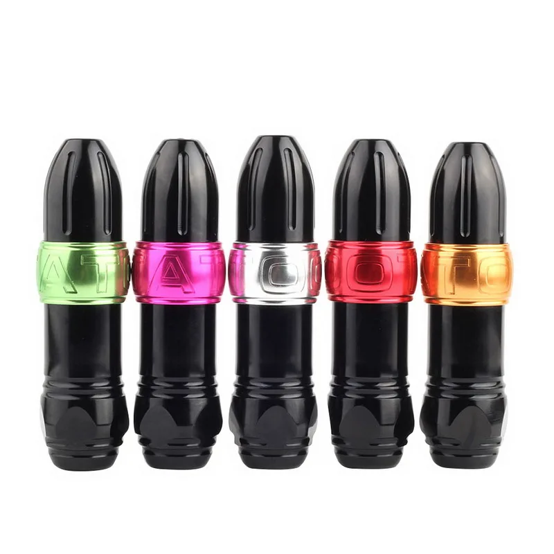 

Manooby Hot Sale Tattoo Machine Tattoo Pen Train M8 Hybrid Permanent Tattoo Space Aluminum Cartridge Tattoo Equipment Body Arts