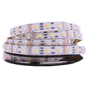 

[Seven Neon]DC12V/24V FPCB 60leds/m SMD5050 W WW RGB CCT LED Strip Light 5 Colors in 1 LED RGB+hite/arm White Warm White STRIP