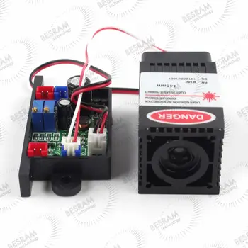 

100mW 450nm Blue Laser Diode Module TTL Lighting Show 12vdc