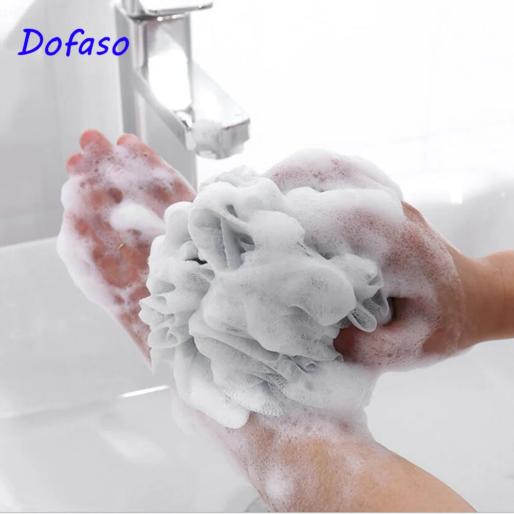 Dofaso, губки для ванны и душа для тела, щетка для тела, губка для тела, полотенце для тела, щетка для скруббера, банный шар, Цветочная сетка, оборудование для чистки