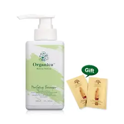300 мл Organica очищающий шампунь глубоко очищает волосы кутикулы удаление всех остатков и примесей для лучшего кератинового выпрямления