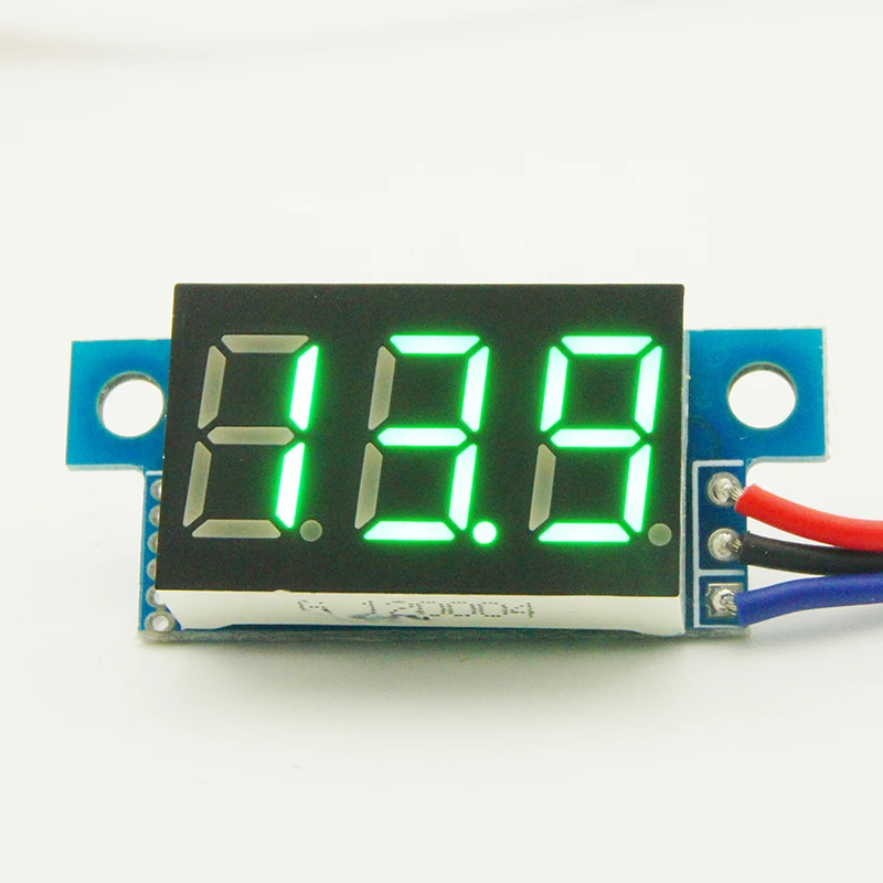 0 36 дюйма для детей на возраст от до 30 V Три провода DC Цифровой вольтметр Класс
