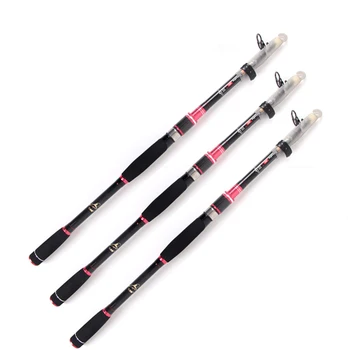 

Sea Carp Fishing Spinning Rod High Quality Carbon Fiber Telescopic Fishing Rod 2.1m 2.4m