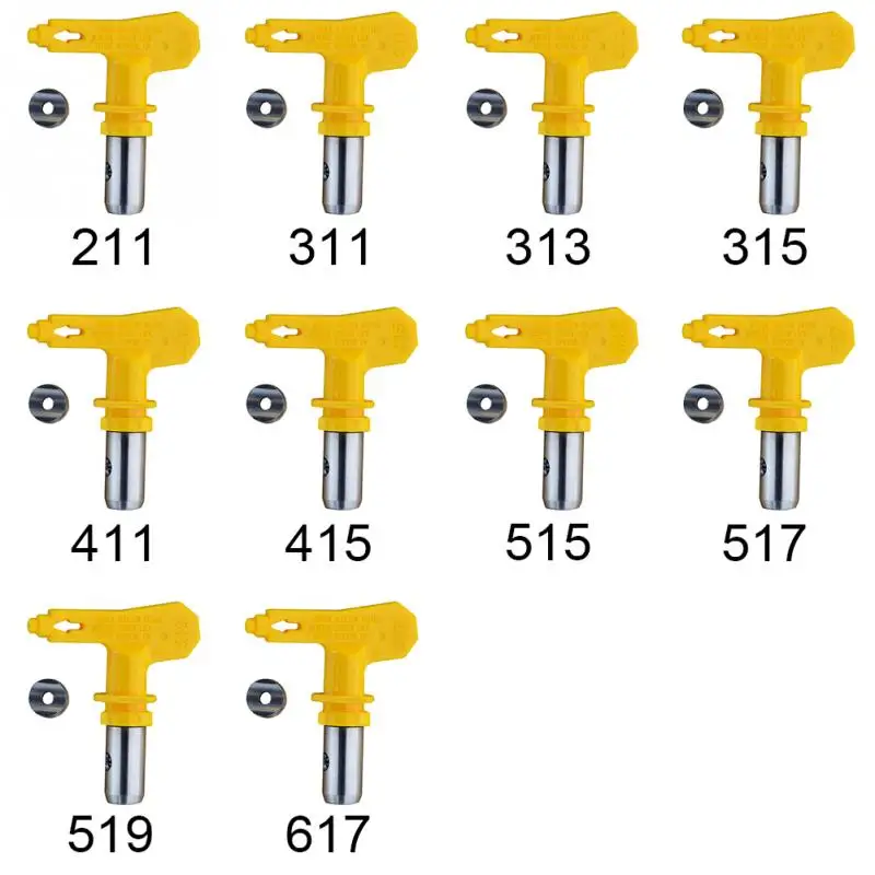 New Series Airless Spray Tip Nozzle Spray for gun Paint Sprayer211/311/315/411/415/515/517/519/617 battery paint sprayer