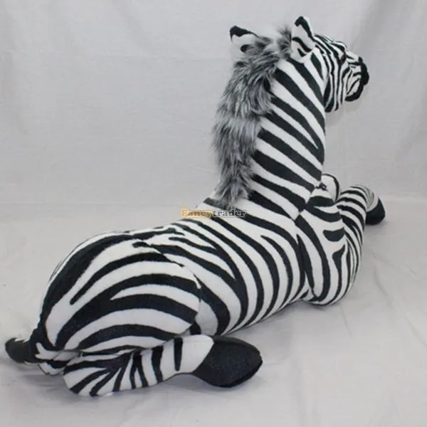 Fancytrader 43'' 110cm Jumbo Lovely Stuffed Soft Plush Cute Simulated Zebra, Free Shipping FT50617 (8)