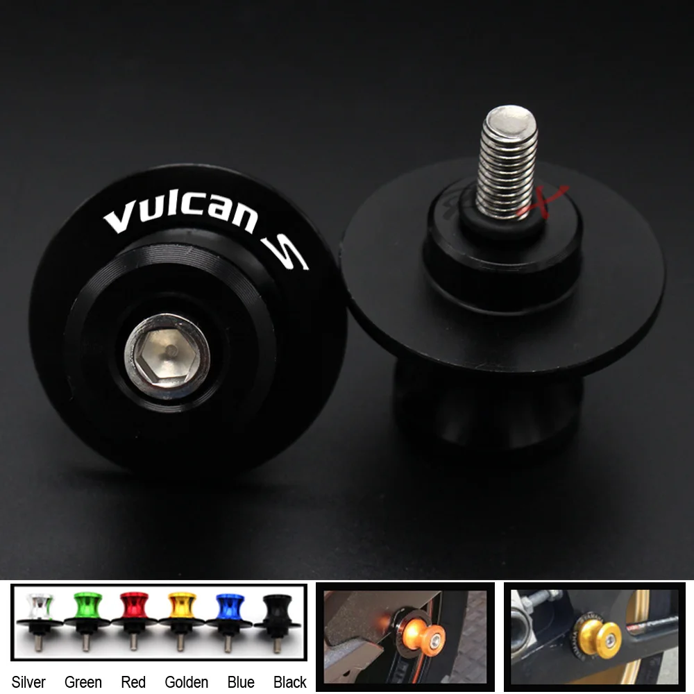 

Motorcycle Accessories CNC Aluminum M10 Swingarm Spools Slider Stand Screw For Kawasaki VULCAN S 650cc 650 CC 2015 2016