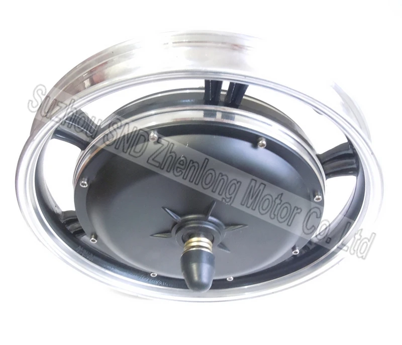 Excellent 16inch 48v60v72v  1000W e-bike front hub motor with disk brake speed 42km/h  / fork size 100mm G-M047 4