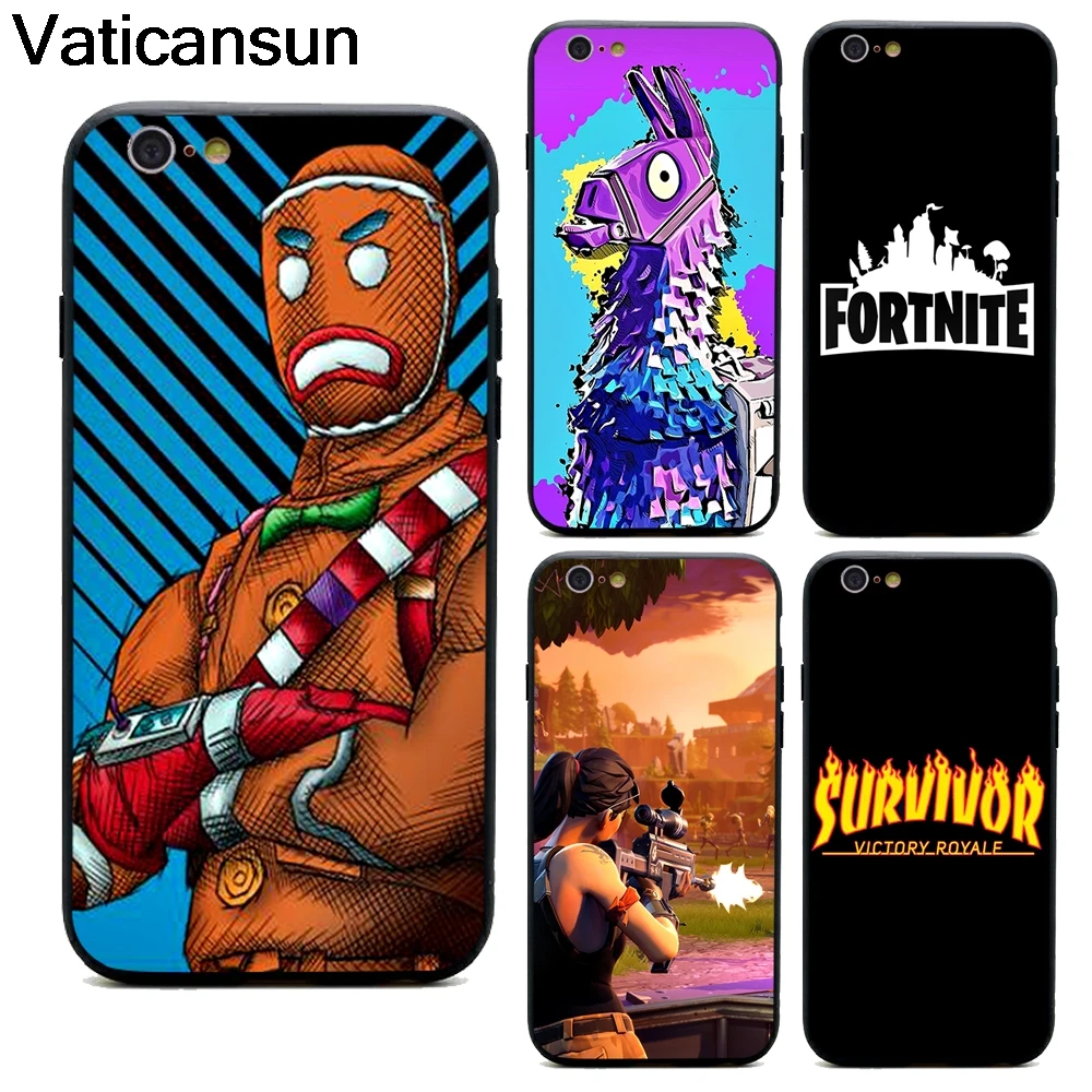 battle royale fortnite phone cases tpu pc black covers for iphone x 6 7 8 plus 5 5s 6s se for apple x best diy case fortnitegameshop - fortnite android huawei p20 lite
