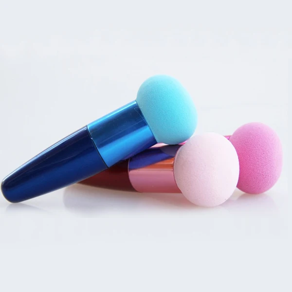  Beauty Makeup Sponge Blender Flawless Smooth Round Shaped Powder Puff Brush Tool 