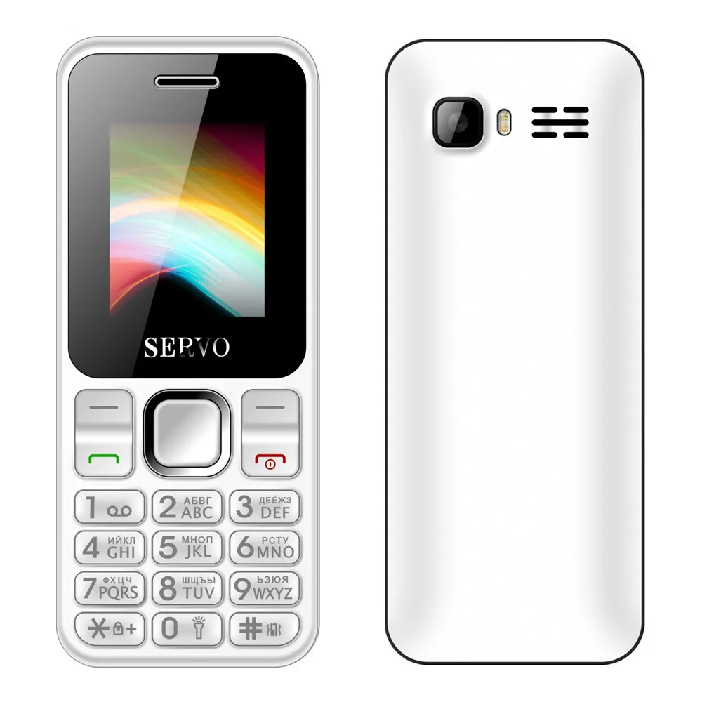 Оригинальный телефон Servo v8210 двойной Мобильные SIM карты 1.77 дюймов GPRS вибрации fm
