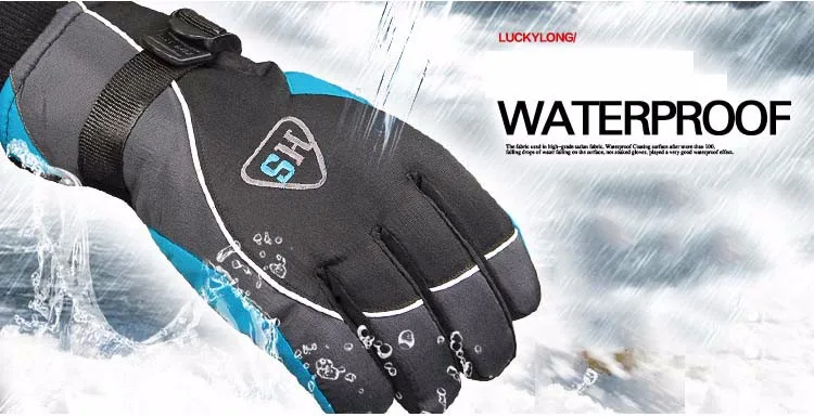14GLV862 Autumn and winter ski gloves Korea warm waterproof anti-skid gloves manufacturers selling