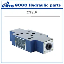 Гидравлический модульный клапан управления потоком, штабелированный Дроссельный обратный клапан Z2FS10