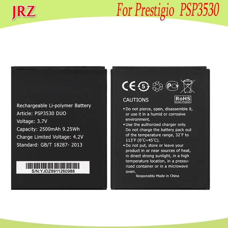 PSP3530 DUO батарея 2500 мАч для Prestigio Muze D3 3530 Duo E3 PSP3531DUO A7 PSP7530DUO аккумулятор | Мобильные