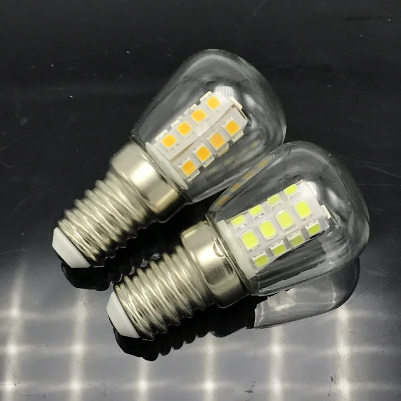 LED Fridge Light E14 3W 220V Mini Night Light LED Bulb Crystal