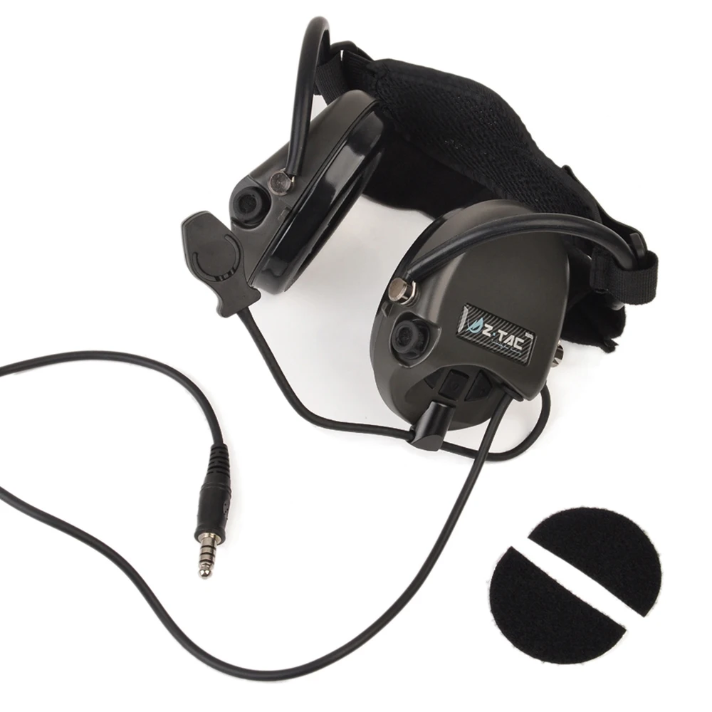 Z Tactical Softair гарнитура пилота Comtac TCI Liberator II Neckband Sordin Thoradin Pickup шумоподавляющие