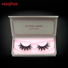 Visofree макияж ресниц норковые ресницы ручной работы накладные ресницы натуральные длинные 3D норковые ресницы не тестировано на накладные ресницы E11