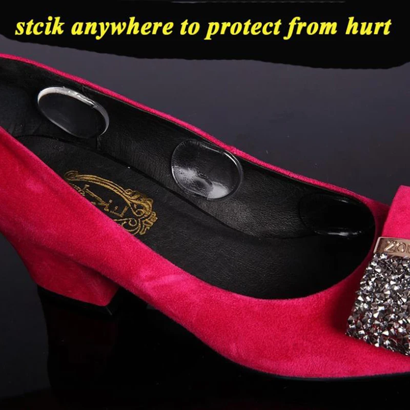 2-sheets-6pcs-sheet-Foot-Care-Silicone-Round-Shoes-Pad-High-heel-Gel-Insole-Insert-Cushion