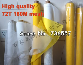 

free shipping 3 yards 180mesh/72T 127cm72T polyester silk screen printing mesh