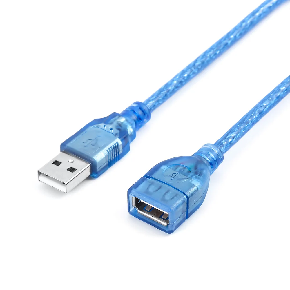 0,3 м USB кабель USB2.0 Удлинительный кабель удлинитель для мужчин и женщин Шнур адаптер для psp PS3 Мышь Клавиатура