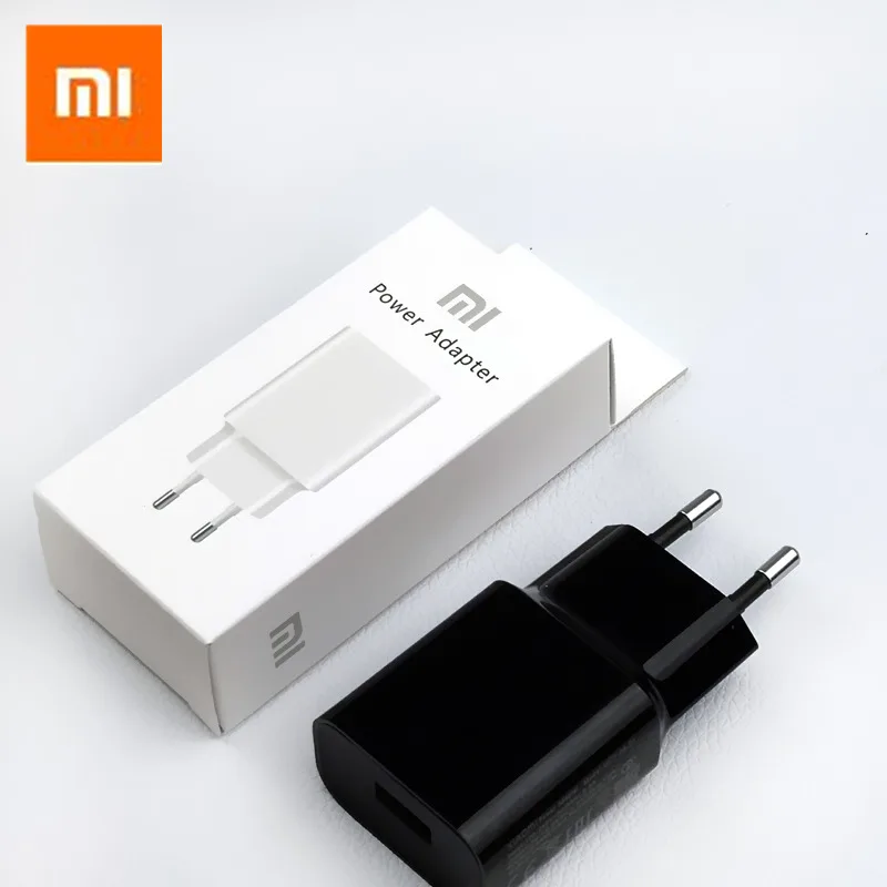 Подлинное зарядное устройство xiaomi для Red mi 2 3 4 5 6 Note Plus mi 4x s2 6a 5a 4a 3a 5 В/2A EU адаптер питания Зарядка mi cro usb кабель