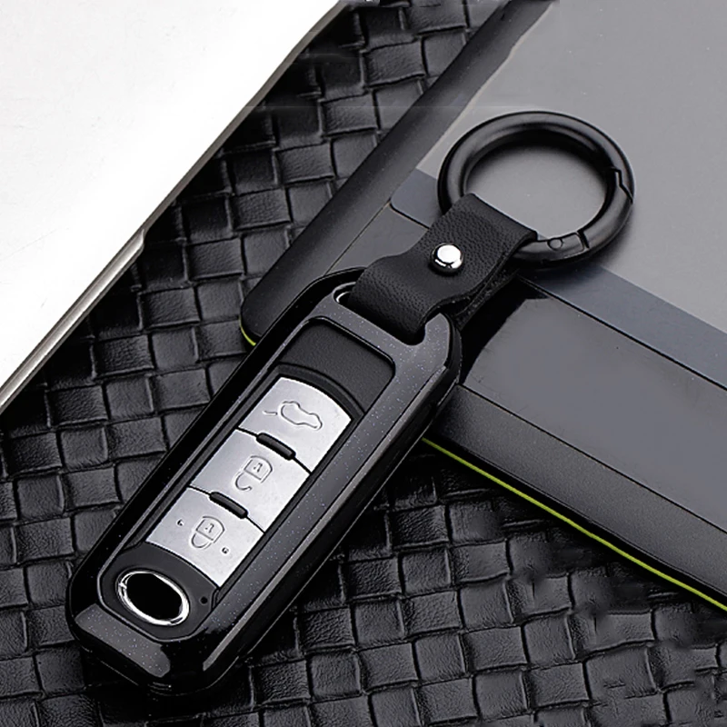 

2019 Zinc Alloy Classic Car Key Case Cover For Trumpchi GS8 GS3 GS7 GS4 GS5 GA6 3 5 Bottons Auto Key Protection Shell Keychain