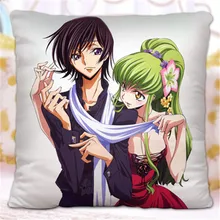 60 см Code Geass Lelouch Восстания Lelouch Lamperouge c. Квадратная подушка креативный мультяшный автомобильный диван пуховая подушка X1251