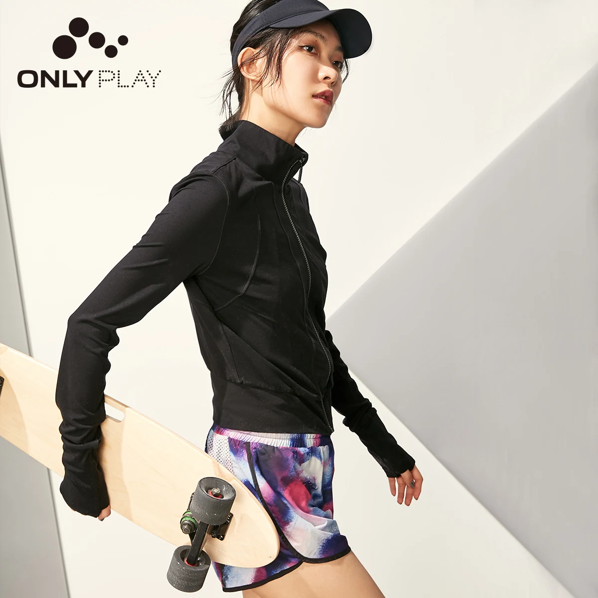 فقط PLAY2019 المرأة بدلة سوداء ضيقة من الخصر البلوز | 11919R504 فقط PLAY2019 المرأة بدلة سوداء ضيقة من الخصر البلوز | 11919R504