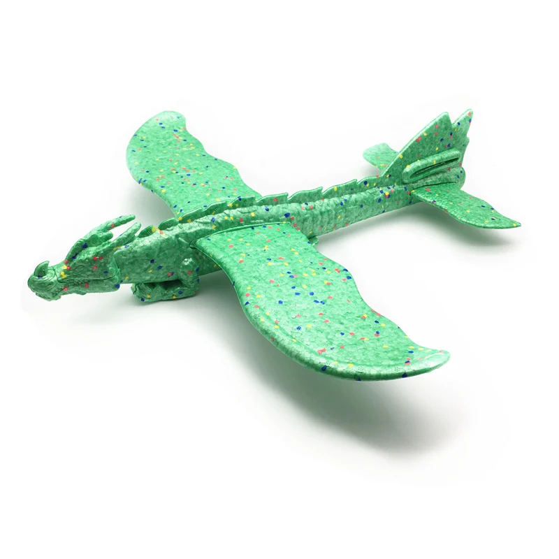 48cm Hand Launch Throwing Glider Aircraft Inertial Foam EPP Airplane Dinosaur Train Dragon Plane Model Outdoor Educational Toys 24