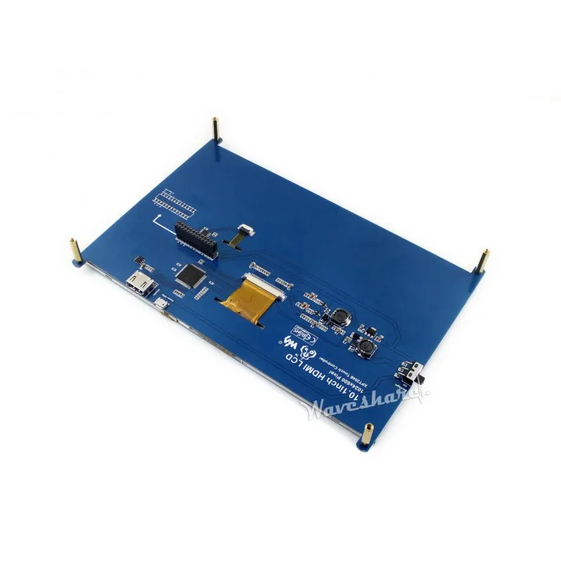  Waveshare 10.1inch HDMI LCD 1024*600 resolution Resistive Touch Screen Display for Raspberry Pi wor