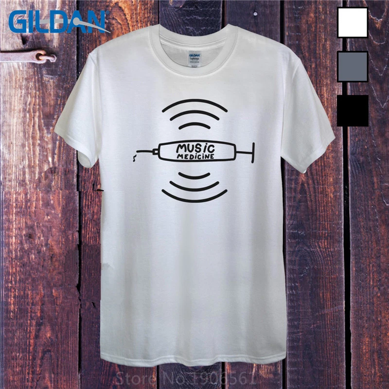 Comprar Camisetas De Medicina música manga casual crew Masajeadores de cuello camiseta Camisas|designer t shirt|t shirtt design - AliExpress