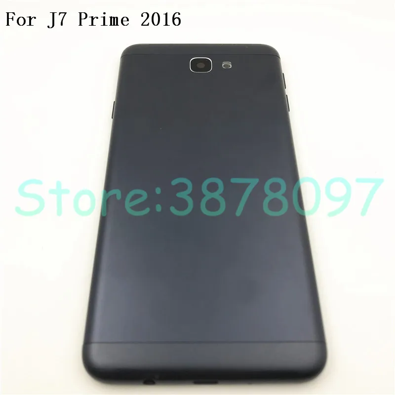 Задняя крышка аккумулятора для Samsung Galaxy J7 Prime задняя корпуса корпус 2016 G6100|Корпусы