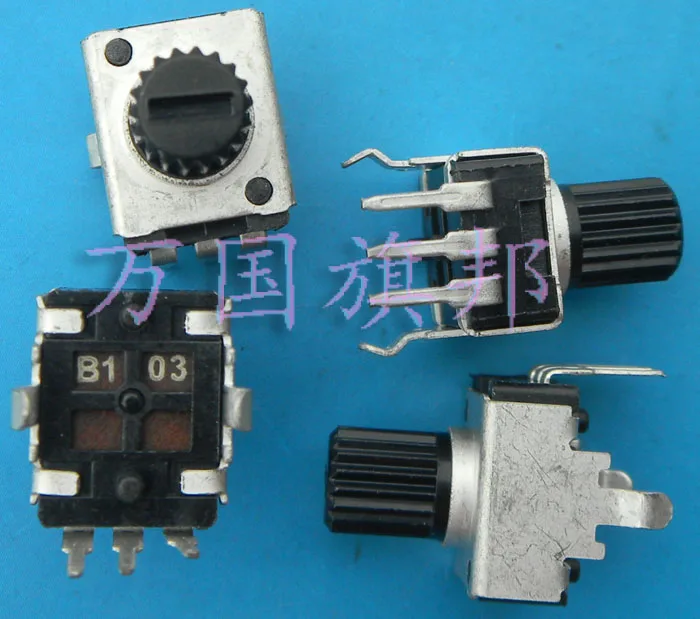

Free Delivery.R0902N 0932 potentiometer B10K B103 10 o k vertical short shank