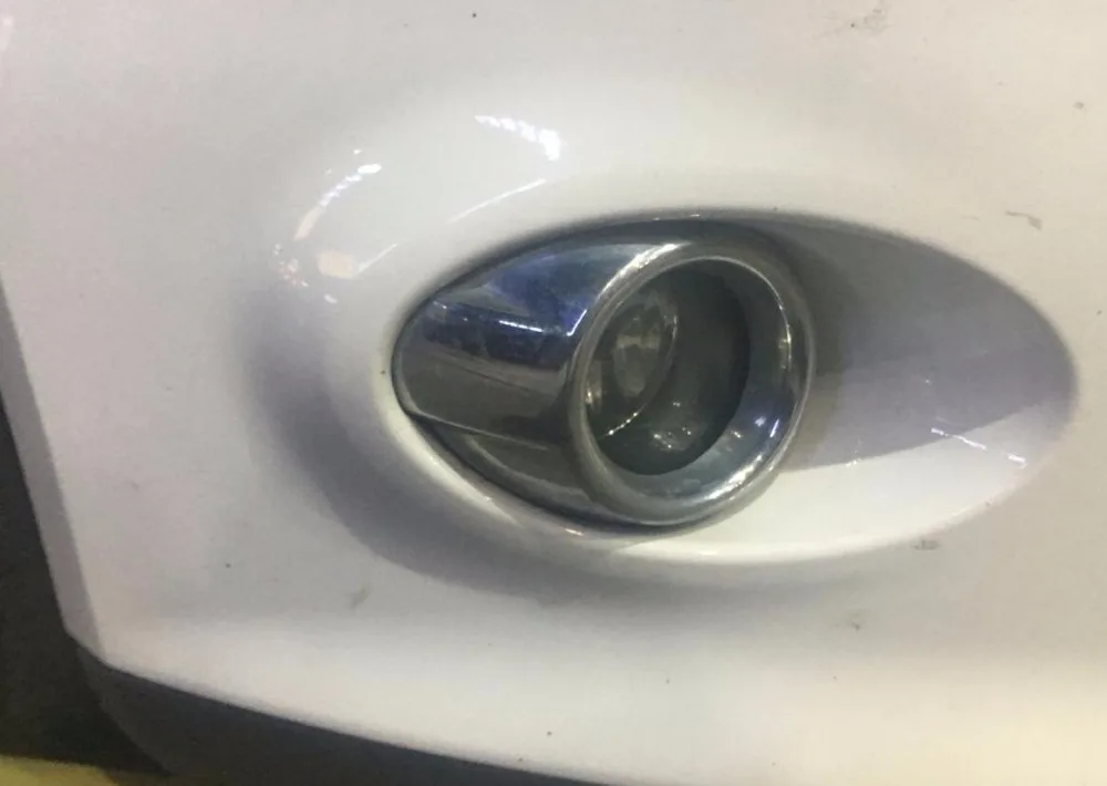 

High quality ABS electroplated fog lamp shroud front fog light sequins 2012 FOR Ford Focus fog lamp shade