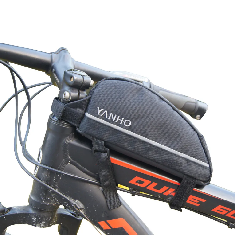 2 цвета YANHO Оксфорд велосипедная передняя рама сумка седло мешок MTB горная дорога езда Сумка для велосипеда