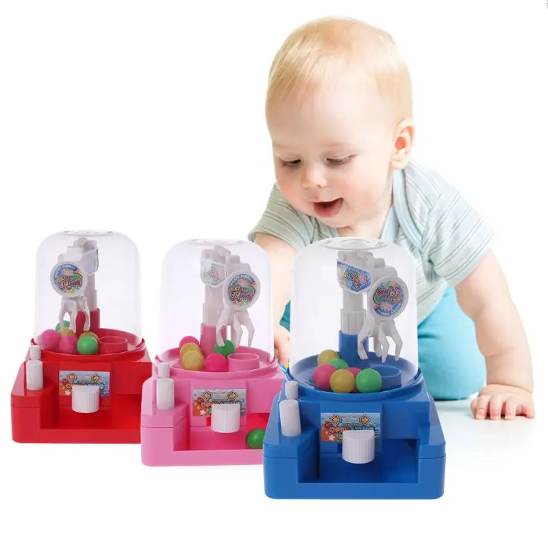 

Children Mini Balls Catching Machine Plastic Kids Candy Ball Gripper Interactive Developing Educational Toys Set