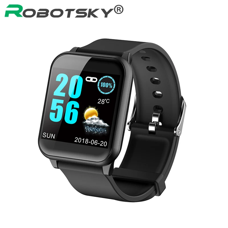 

Z02 Smart Watch Color Screen Sport Pedometer Heart Rate Monitor Push Message For iOS Android Fitness Tracker Wristband