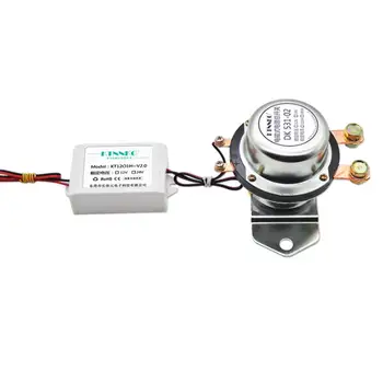 

Car Battery Leakage Switch 12V 24V Electromagnetic Leakage Prevention Switch Intelligent Remote Control Power Switch Modificatio