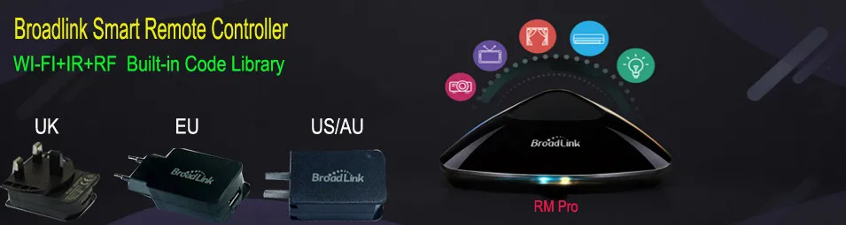 Broadlink RM Mini3, автоматизация умного дома, WiFi+ IR+ 4G, универсальное интеллектуальное приложение, беспроводной ИК-пульт дистанционного управления, Black Bean