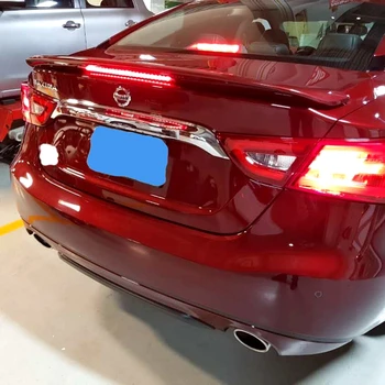 

For Nissan Maxima 2016 2017 2018 - Up ABS Plastic Unpaint Exterior Rear Spoiler Tail Trunk Boot Wing Decoration Car Styling