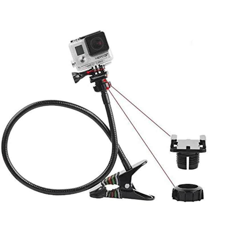 Аксессуары для спортивной камеры крепкий зажим GoPro hero5/4/3 + металлический