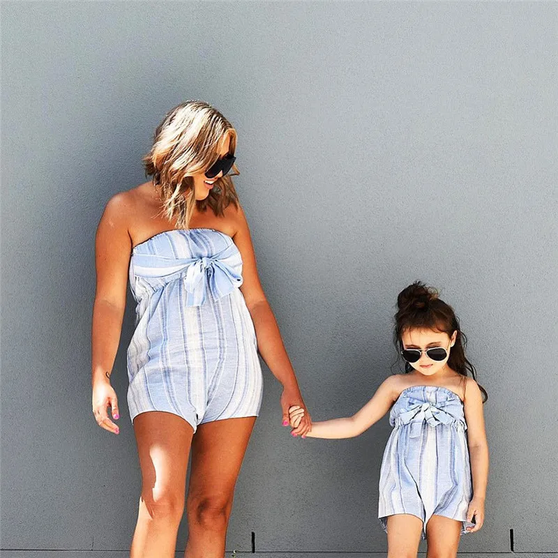 mom and daughter jumpsuit