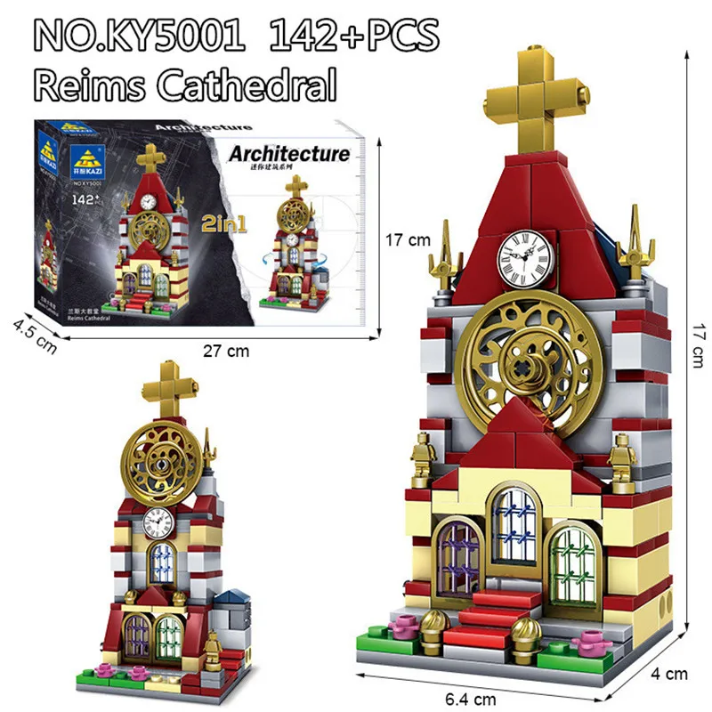 City Street Compatible Legoings Friends Architecture Shop Store Fire Station Building Blocks Kazi Citys Bricks Toys For Children