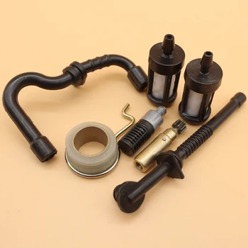 Oil Pump Worm Gear Fuel Oil Hose Line Filter Kit For STIHL MS 180 170 MS180 MS170 017 018 Chainsaw Replacement Parts