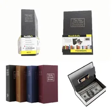 Имитация словаря Книга Безопасный ящик скрытые безопасные замок страховая коробка деньги ювелирный шкаф маленький размер книжный Чехол Коробка для хранения